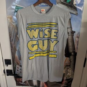 Vtg. Wise Guy Sleeveless Tee